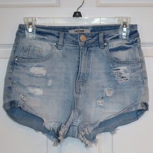 High waisted shorts